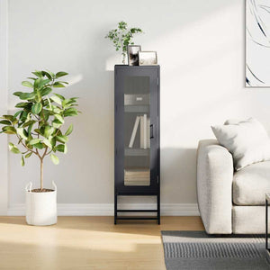 Highboard Anthrazit Stahl 36x39x123cm