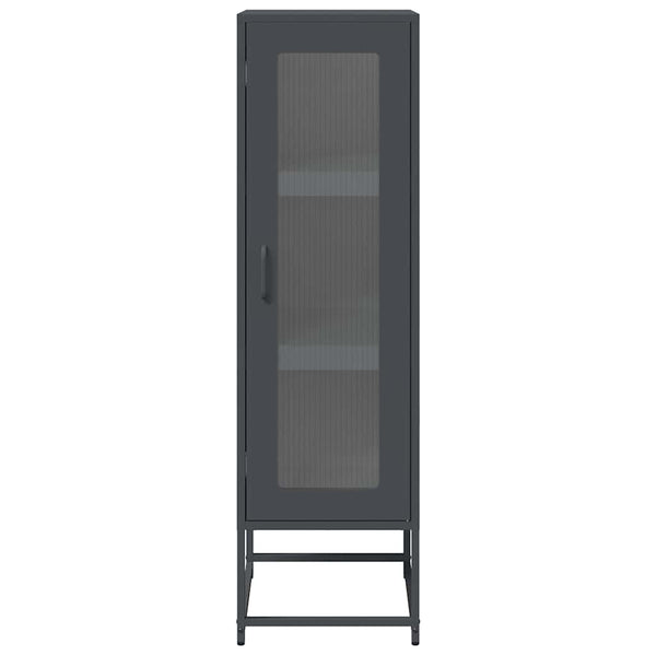 Highboard Anthrazit Stahl 36x39x123cm
