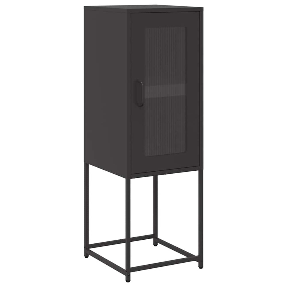 Schwarzes Sideboard 36x39x107 cm