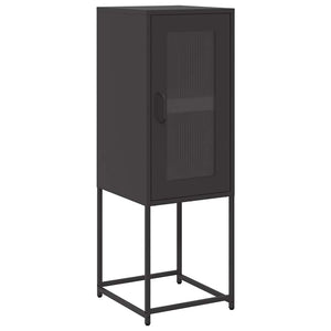 Schwarzes Sideboard 36x39x107 cm