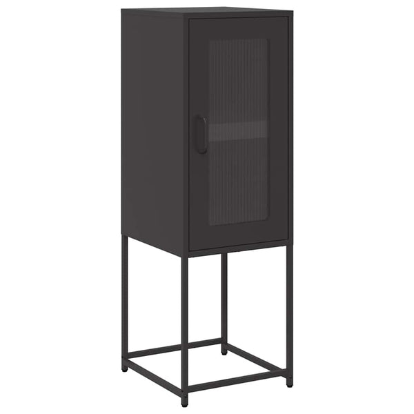 Schwarzes Sideboard 36x39x107 cm