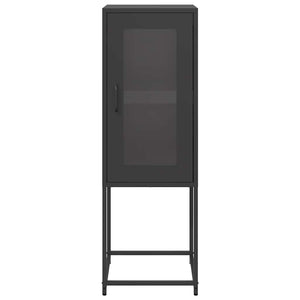 Schwarzes Sideboard 36x39x107 cm