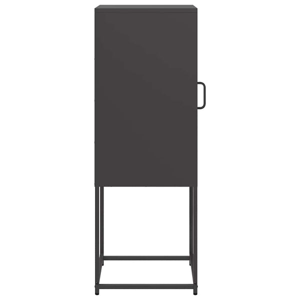 Schwarzes Sideboard 36x39x107 cm