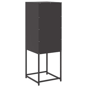 Schwarzes Sideboard 36x39x107 cm