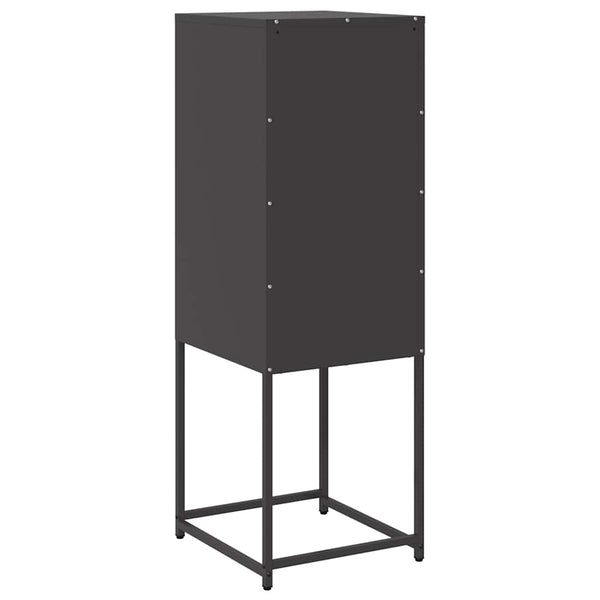 Schwarzes Sideboard 36x39x107 cm