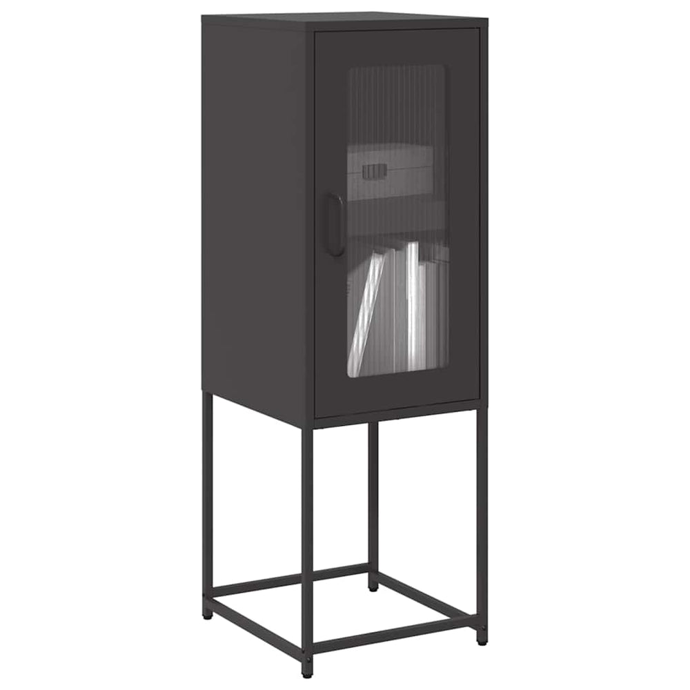 Schwarzes Sideboard 36x39x107 cm