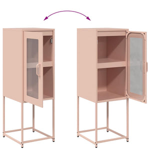 Rosa Sideboard, 36x39x107 cm, Stahl