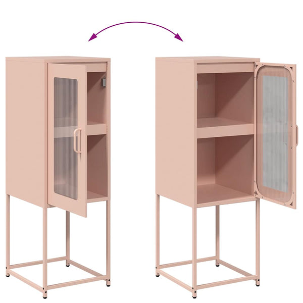 Rosa Sideboard, 36x39x107 cm, Stahl