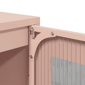 Rosa Sideboard, 36x39x107 cm, Stahl