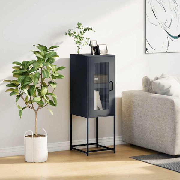 Anthrazit Sideboard 36x39x107 cm