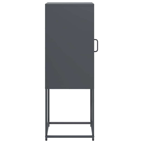 Anthrazit Sideboard 36x39x107 cm