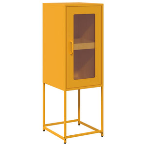 Senfgelbes Sideboard 36x39x107 cm