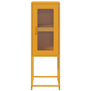 Senfgelbes Sideboard 36x39x107 cm