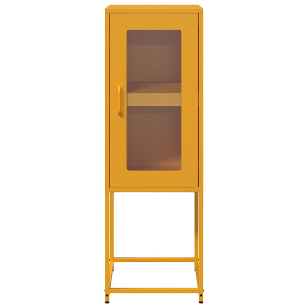 Senfgelbes Sideboard 36x39x107 cm