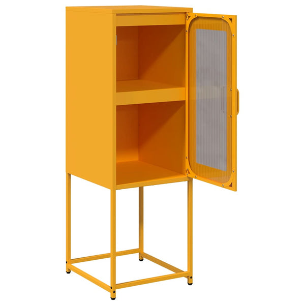 Senfgelbes Sideboard 36x39x107 cm