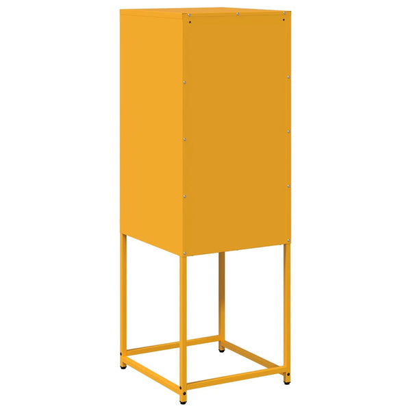 Senfgelbes Sideboard 36x39x107 cm