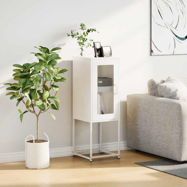 Weißes Sideboard 36x39x107 cm