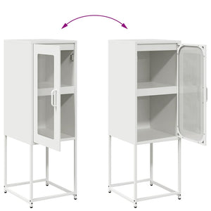 Weißes Sideboard 36x39x107 cm