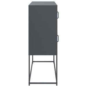 Anthrazit Sideboard, 100,5 cm Stahl
