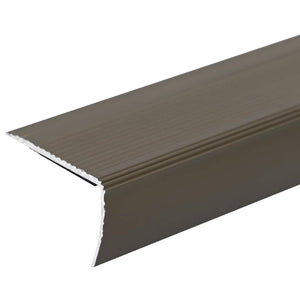 Treppenkantenprofile Braun Aluminium 67cm - 10er Set