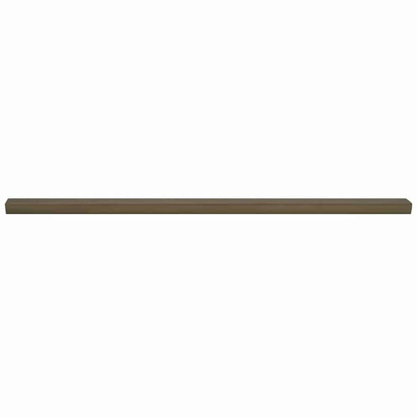 Treppenkantenprofile Braun Aluminium 67cm - 10er Set