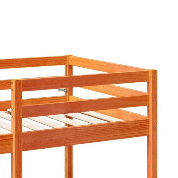 Hochbett mit Schreibtisch & Stühlen 90x200 cm