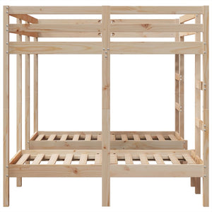 Dreifach-Etagenbett Kiefer 140x200/70x140 cm