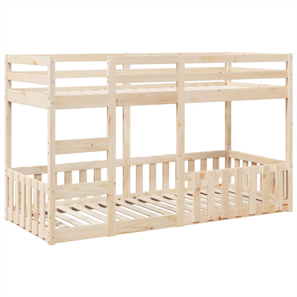 Etagenbett Kiefer 90x200 cm Massivholz