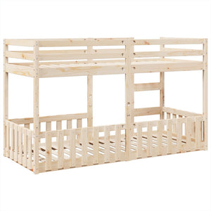 Etagenbett Kiefer 90x200 cm Massivholz