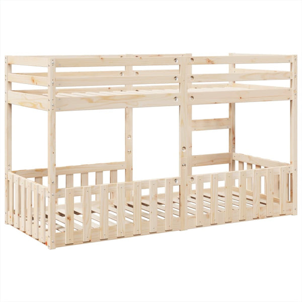 Etagenbett Kiefer 90x200 cm Massivholz