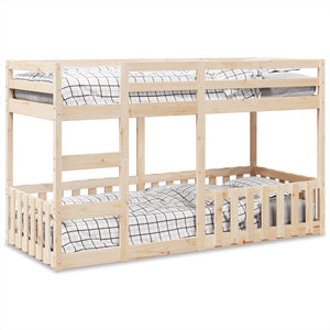 Etagenbett Kiefer 90x200 cm Massivholz