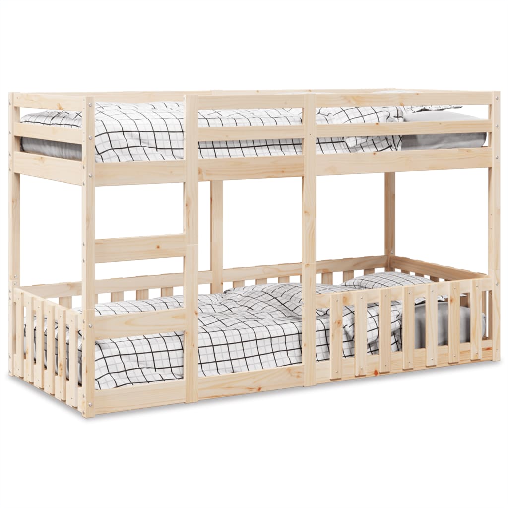 Etagenbett Kiefer 90x200 cm Massivholz