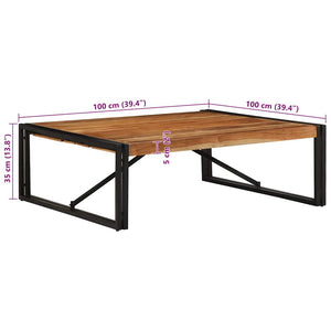 Couchtisch Akazie 100x100 cm