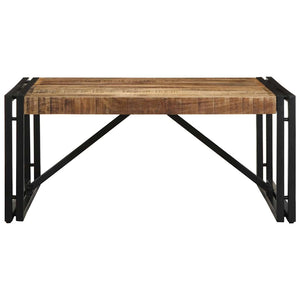 Couchtisch Mango Massivholz 80x80 cm