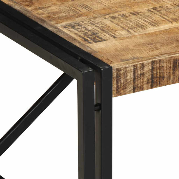 Couchtisch Mango Massivholz 80x80 cm