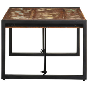 Mehrfarbiger Couchtisch Altholz 100x50 cm