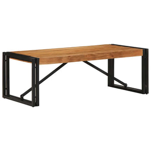 Couchtisch Akazie Massivholz 100x50 cm