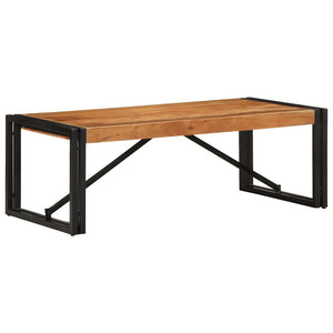 Couchtisch Akazie Massivholz 100x50 cm
