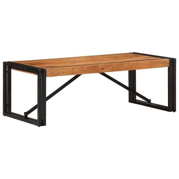 Couchtisch Akazie Massivholz 100x50 cm