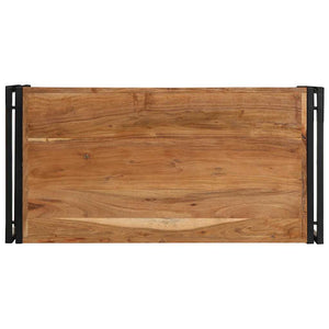 Couchtisch Akazie Massivholz 100x50 cm