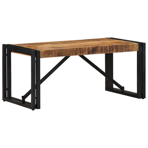 Couchtisch Mango Massivholz 80x40 cm