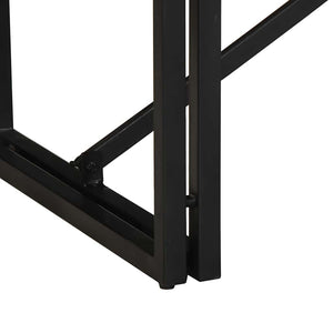 Mehrfarbiger Couchtisch Altholz 80x40 cm
