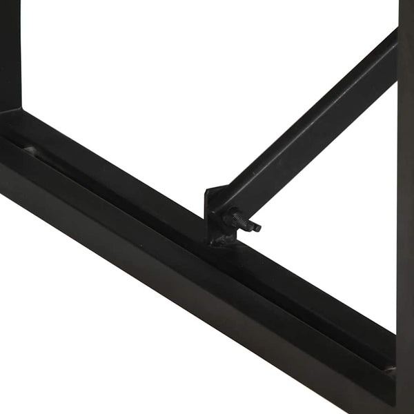 Mehrfarbiger Couchtisch Altholz 80x40 cm