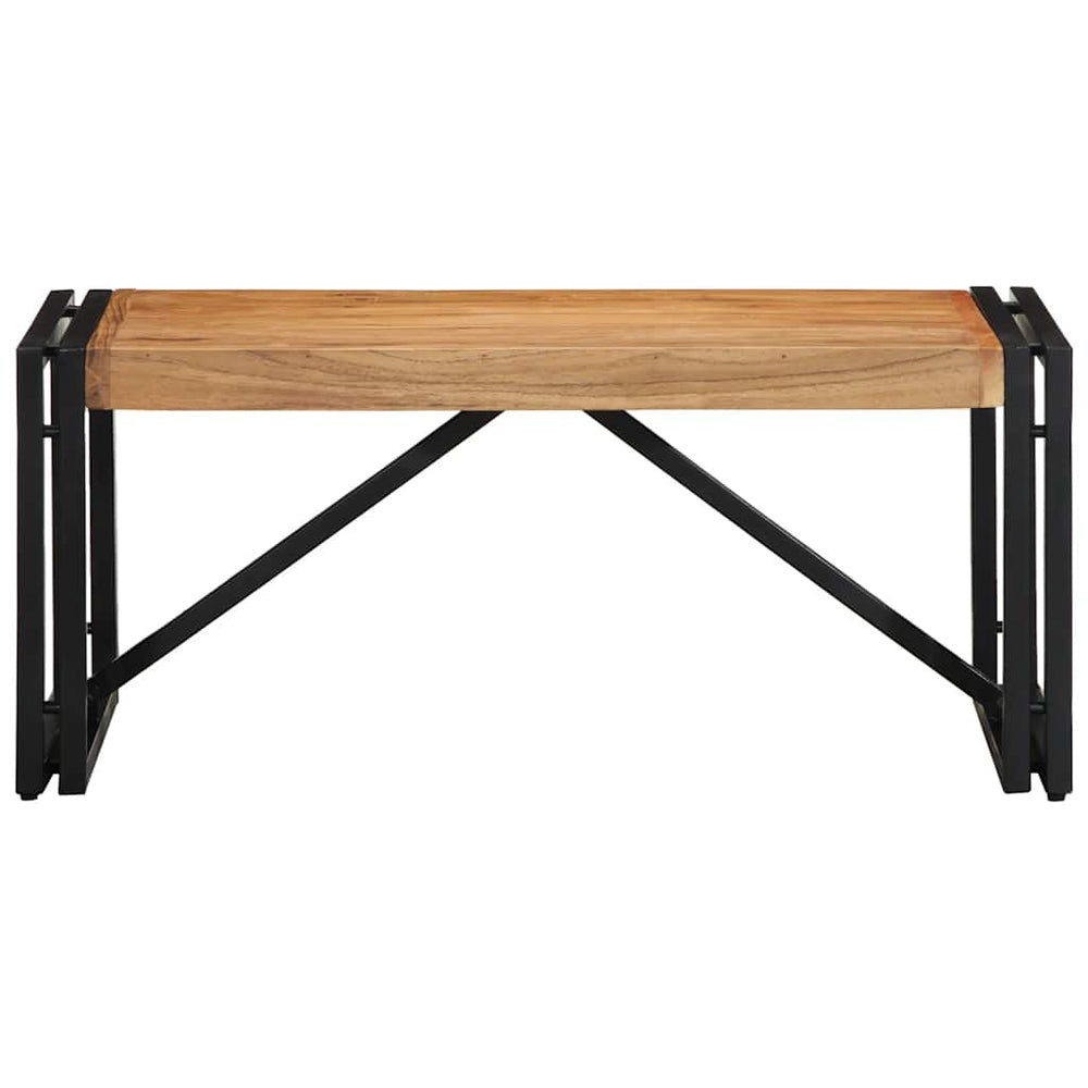 vidaXL Coffee Table 80x40x35 cm Solid Acacia Wood