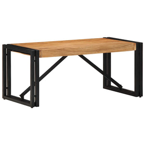 Couchtisch Akazie Massivholz 80x40 cm