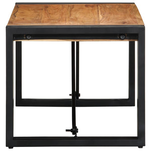 Couchtisch Akazie Massivholz 80x40 cm