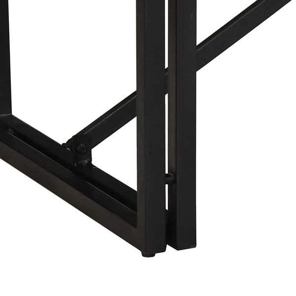 Couchtisch Akazie Massivholz 80x40 cm