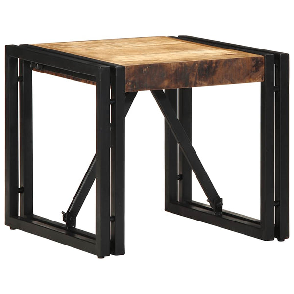 Couchtisch Mango Massivholz 40x40 cm