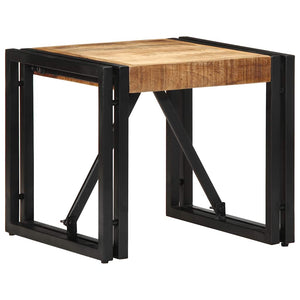 Couchtisch Mango Massivholz 40x40 cm