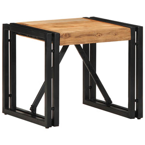 Akazie Couchtisch 40x40x35 cm Massivholz